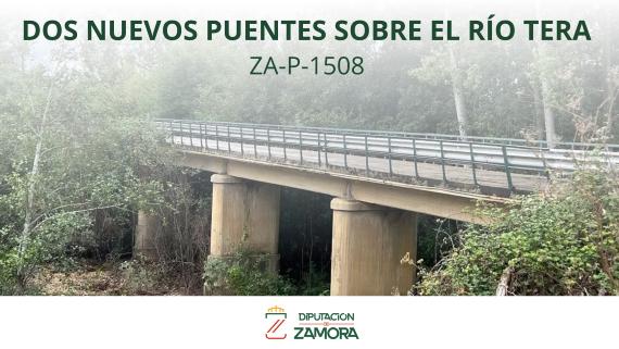 Esta actuación permitirá sustituir dos estructuras que presentan un importante deterioro.