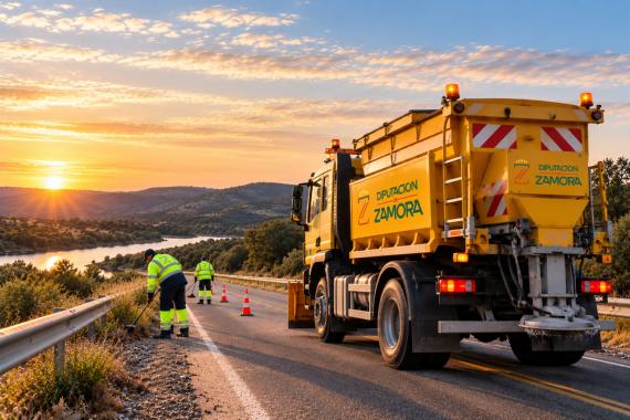 La red incluida en el inventario del contrato comprende aproximadamente 1.581 kilómetros de carreteras provinciales